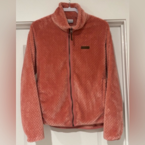 Columbia Pink Sherpa Zip Jacket - Picture 5 of 9